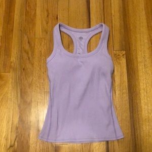 Alo Ribbed Tank - Light purple